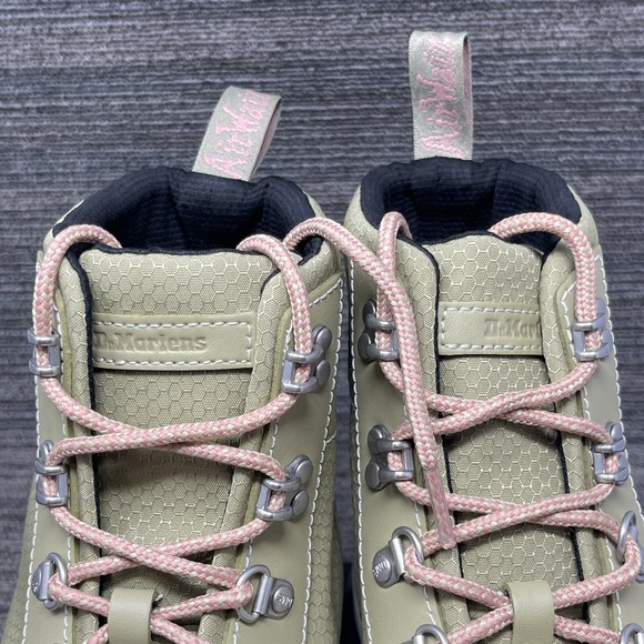 Dr. Martens Combs W Boot Women 11 Olive Green Nylon Ripstop Lace Punk Grunge NEW - Picture 8 of 13